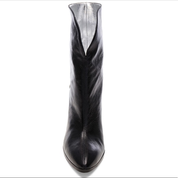 Givenchy GV3 Suede-Trimmed Leather Ankle Boots NWT - Picture 5 of 12